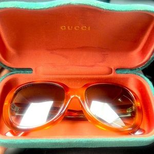 Gucci Tortoise Shell Sunglasses